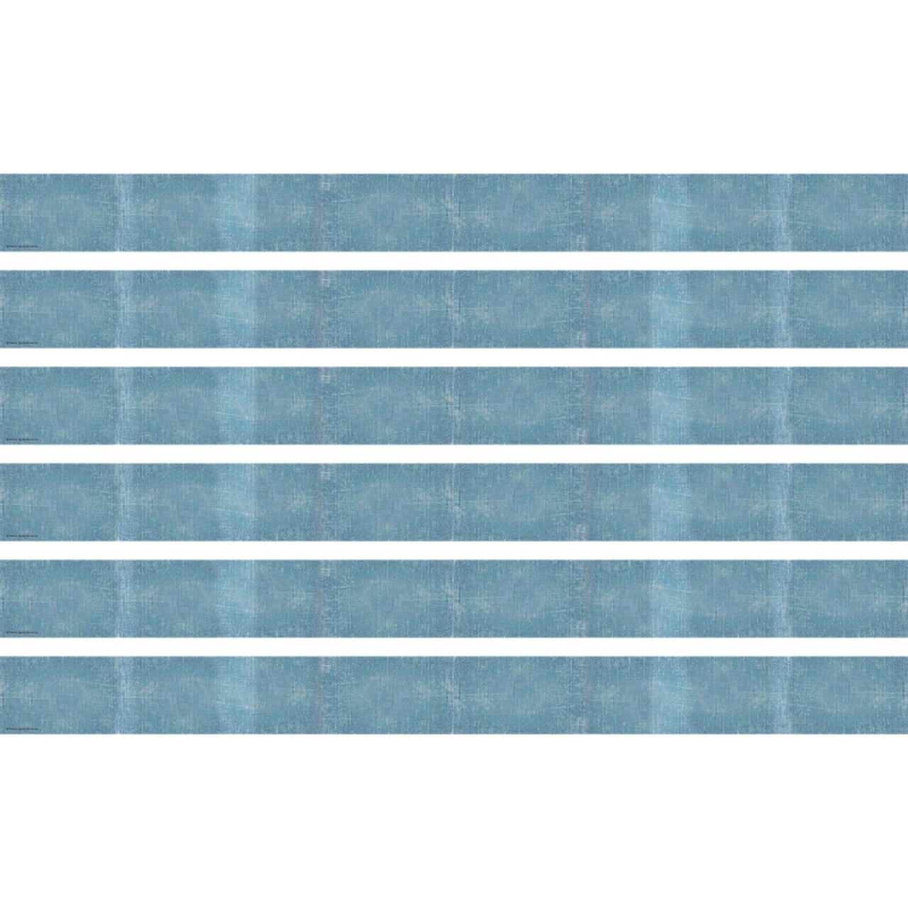 Moving Mountains Blue Straight Border Trim, 35 Feet Per Pack, 6 Packs